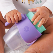 b.box Kubek 360 do nauki picia dla dzieci – kubek treningowy niekapek lilac pop