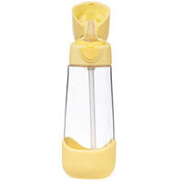 b.box Bidon dla dziecka - butelka na wodę ze słomką tritanowa 600ml Lemon Twist