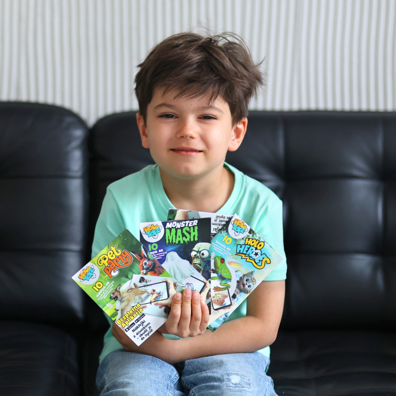 HoloToyz Naklejki AR Monster Mash – potwory