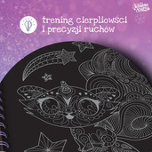 Nebulous Stars Kolorowanki dla dzieci z czarnymi kartkami i metalicznymi pisakami 7+ rozm. M Isadora 