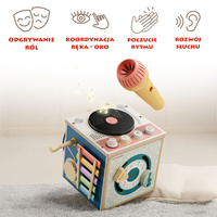 Topbright Muzyczna kostka dla malucha - zabawka edukacyjna 18m+ OUTLET