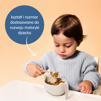 b.box Pierwsze sztućce BLW dla niemowląt, Latte