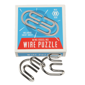 Puzzle metalowe, zabawka logiczna, Dziki Niedźwiedź, Rex London, OUTLET