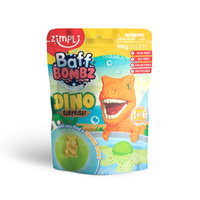 Zimpli Kids Kule do zabawy do kąpieli z niespodzianką Baff Bombz Dino Surprise, 3+ , OUTLET