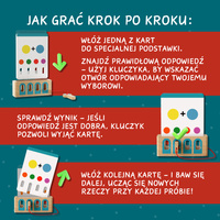 Topbright Logiczne Łamigłówki | Edukacyjna gra karciana z kluczem – Poziom ekspert 36m+