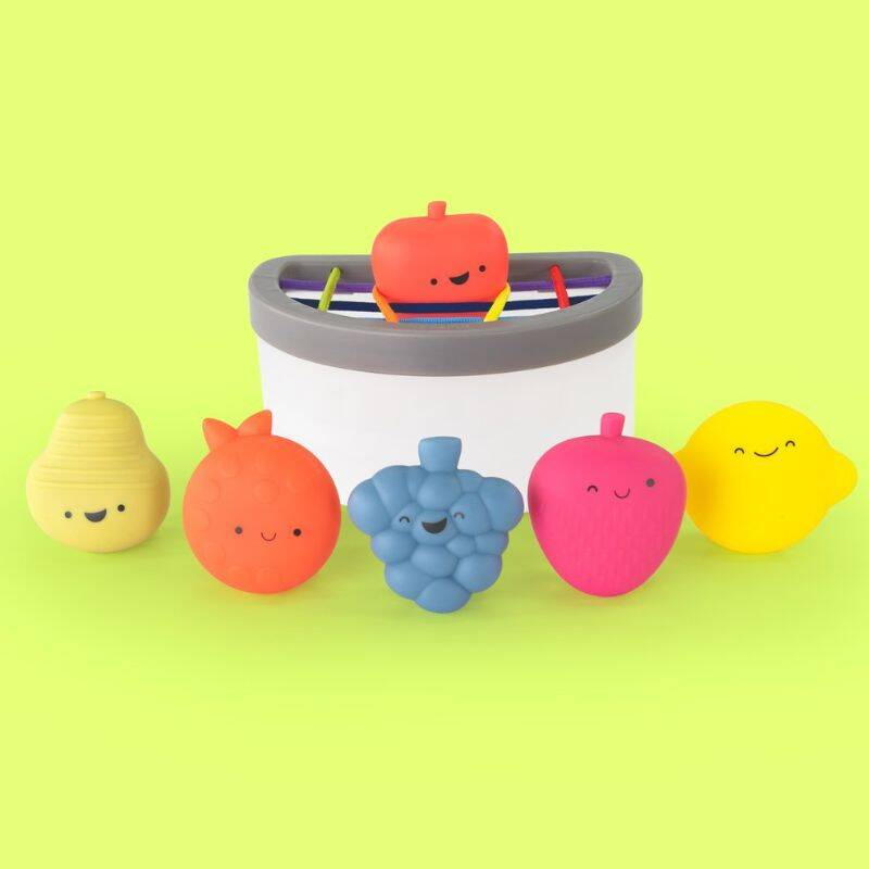 Sassy Sorter zabawka STEM – kubeczek z owocami 6m+, OUTLET