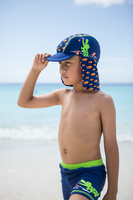 Playshoes Czapka UV dziecięca z daszkiem Krokodyl 