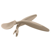 b.box Pierwsze sztućce BLW dla niemowląt, Latte