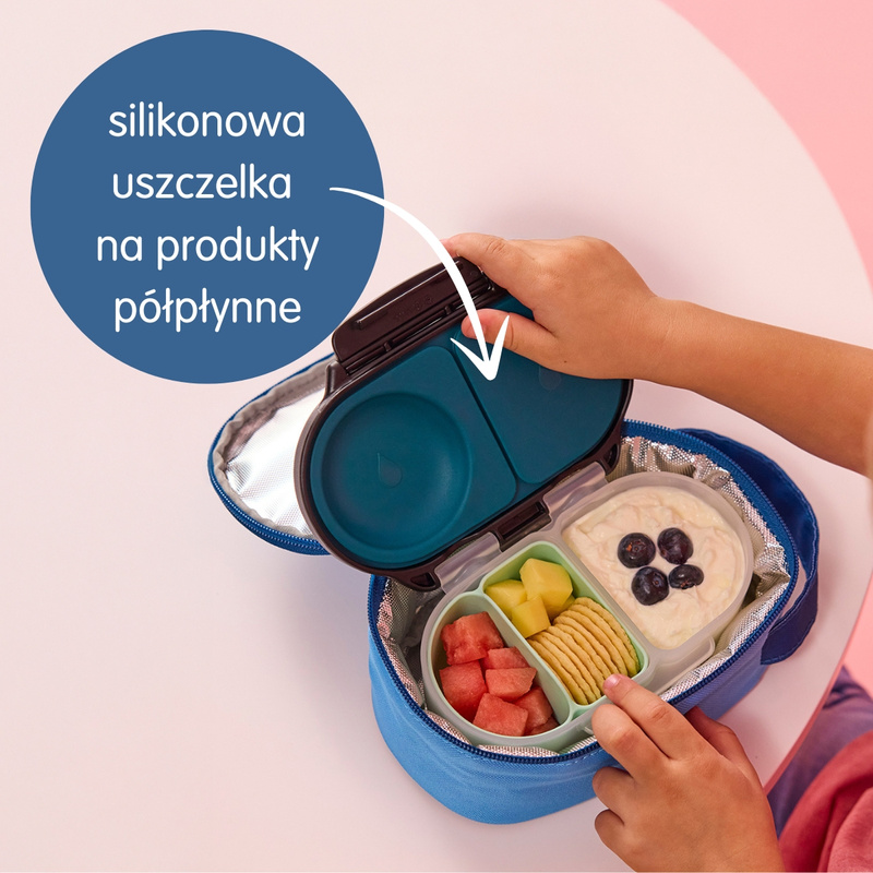 B.box Snackbox szczelny pojemnik na jedzenie i przekąski dla dzieci Night Vision