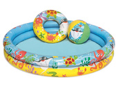 Basen dmuchany plus piłka kółko, 122cm, Bestway