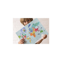 Magnetyczna układanka, Mapa świata, Apli Kids 