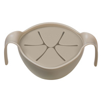 b.box miseczka 3w1: słomka, niewysypek, pojemnik, Latte