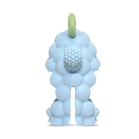 RazBaby Gryzak Silikonowy dla Niemowląt | Razberry Grip błękitny, 3m+