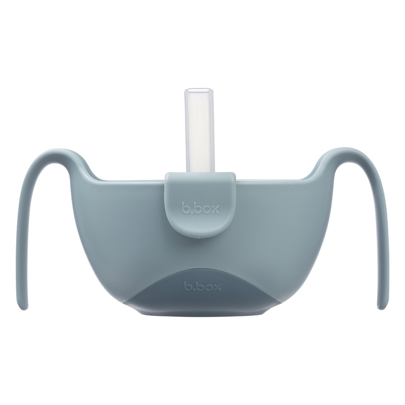 b.box miseczka 3w1: słomka, niewysypek, pojemnik, Ocean