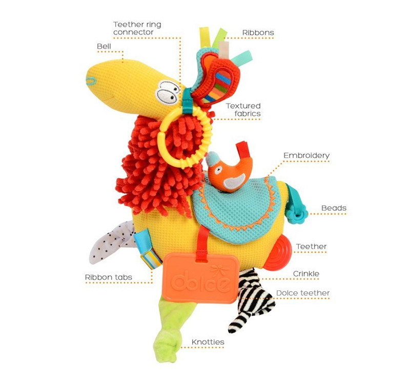 Zabawka sensoryczna Lama, Dolce