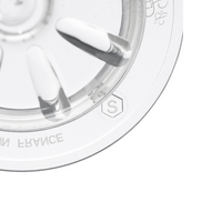 Zestaw silikonowych smoczków antykolkowych do butelek, 2 szt., rozmiar S, 0 m+, Le Biberon Français, OUTLET