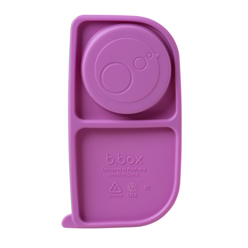 Silikonowa uszczelka na pokrywce mini lunchboxa, Sugar Plum, b.box