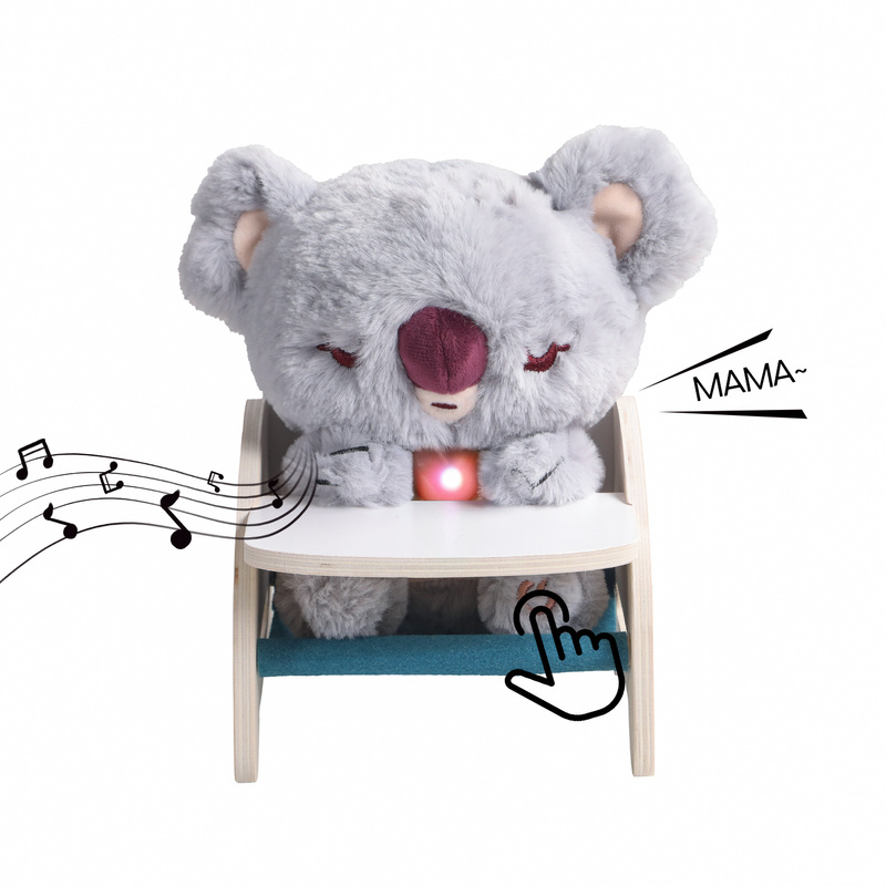 Topbright Pluszowa zabawka interaktywna Baby Koala | Zestaw edukacyjny opiekuna koali 36m+