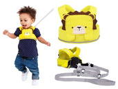 Szelki bezpieczeństwa, ToddlePak Yellow – Leeroy, żółte, Trunki, OUTLET