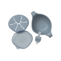 b.box miseczka 3w1: słomka, niewysypek, pojemnik, Ocean