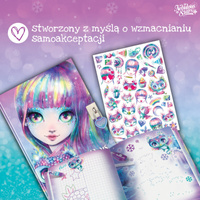 Nebulous Stars Pamiętnik na kłódkę - z niewidzialnym pisakiem i latarką UV do odczytywania 7+ Isadora, OUTLET