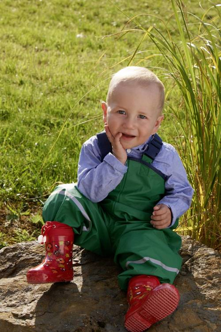 Kalosze dziecięce ze ściągaczem, Leśne Zwierzątka, zielone, Playshoes