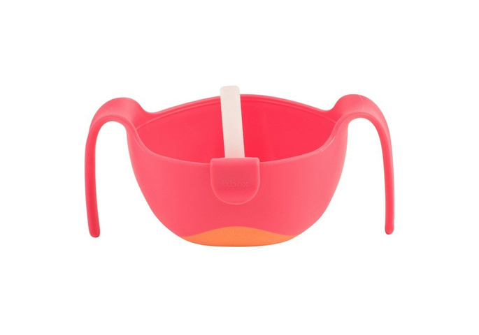 Miseczka ze słomką, Strawberry Shake, b.box OUTLET