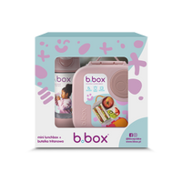 Zestaw Sportowa butelka tritanowa 450 ml + Mini Lunchbox, Blush Crush, b.box
