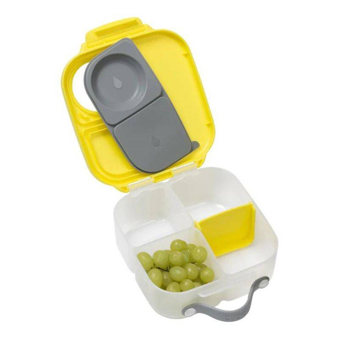 B.box lunchbox dla dzieci do szkoły - szczelna mini śniadaniówka z przegródkami Lemon Sherbet
