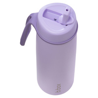 b.box Butelka termiczna ze stali nierdzewnej | składany ustnik 690 ml, Lilac Love