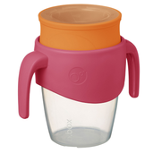 ZESTAW b.box, bidon ze słomką 240 ml + kubek 360 treningowy dla dzieci