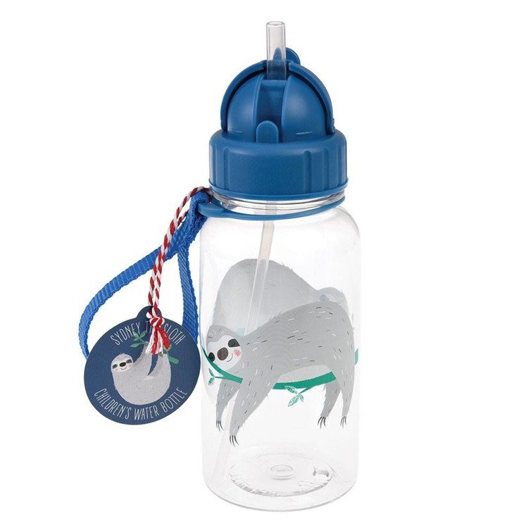 Rex London Bidon ze słomką 500 ml Leniwiec