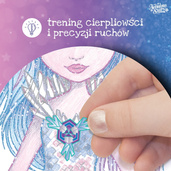Nebulous Stars Kolorowanka – malowanka z pisakiem wodnym i pędzelkiem dla dzieci 7+ rozm. M Estrelia , OUTLET