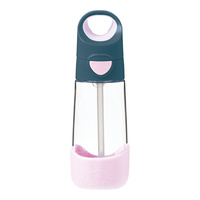 Zestaw Mini Lunchbox + Butelka tritanowa ze słomką 450 ml, Indigo Rose, b.box