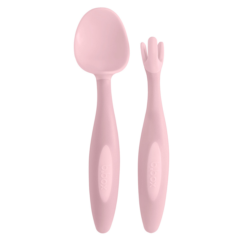 b.box Pierwsze sztućce BLW dla niemowląt, Blush