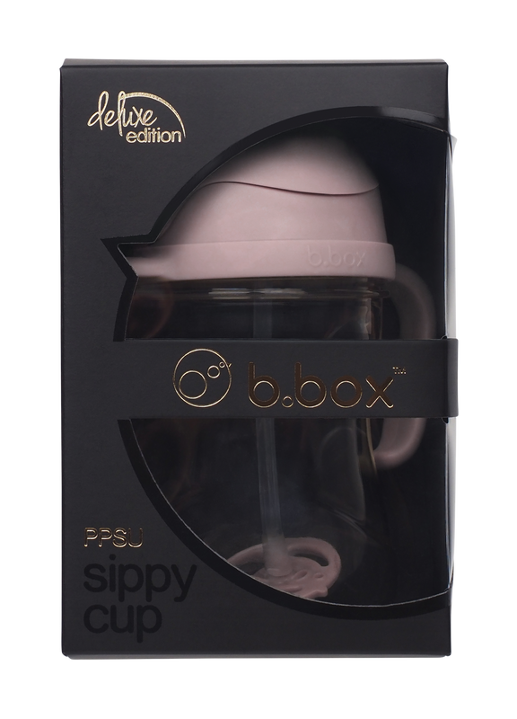 b.box bidon dla dzieci ze słomką PPSU - kubek niekapek 240 ml Blush