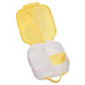 B.box lunchbox dla dzieci do szkoły - szczelna mini śniadaniówka z przegródkami Lemon Twist