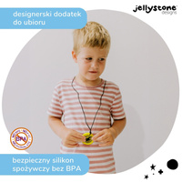Wisiorek antystresowy Błyskawica żółty Jellystone Designs