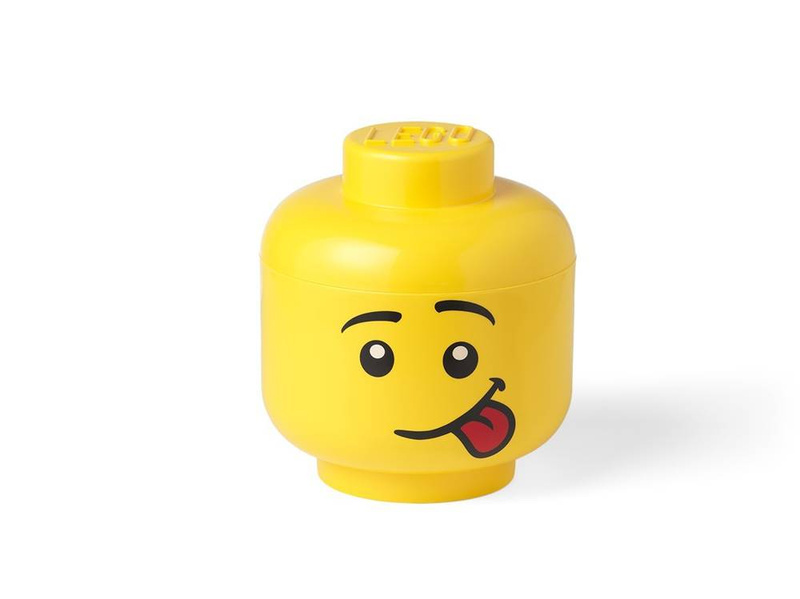 Pojemnik LEGO® Głowa, Chłopiec Głuptasek, duży