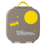 Batman by b.box lunchbox dla dzieci do szkoły - szczelna mini śniadaniówka z przegródkami