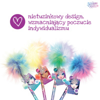 Nebulous Stars Długopis zapachowy z pomponem i charmsem – Waniliowy, Isadora