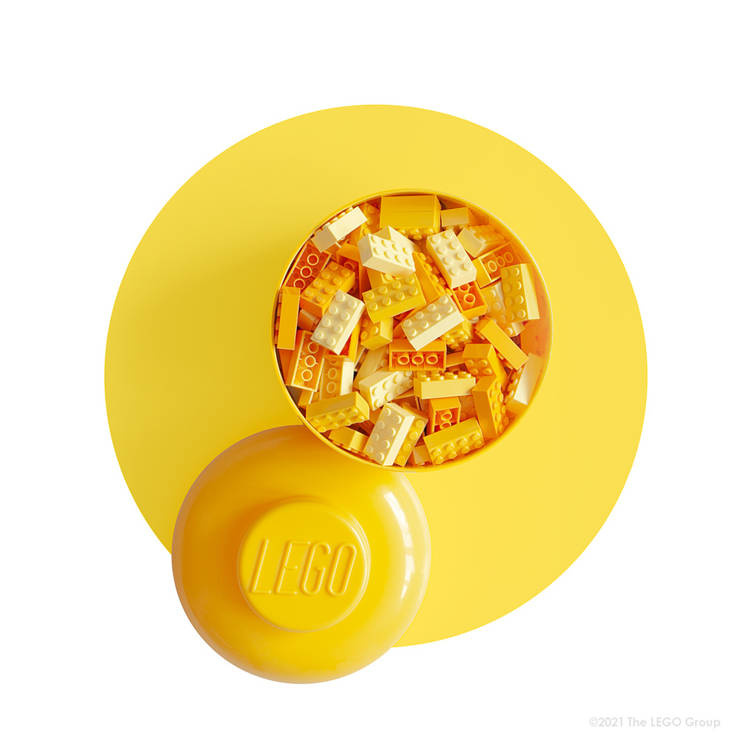 Pojemnik LEGO® Głowa, Chłopiec, duży