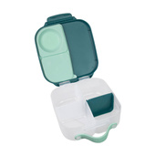 B.box lunchbox dla dzieci do szkoły - szczelna mini śniadaniówka z przegródkami Emerald Forest