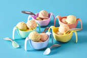 Pierwsze sztućce BLW dla niemowląt, Gelato Bubblegum, b.box, OUTLET