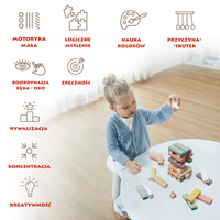 Topbright Jakie to zwierzę? Drewniana wieża z klocków – strategiczna gra zręcznościowa 36 mies. +