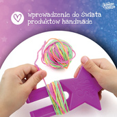 Nebulous Stars Zestaw kreatywny do robienia breloczków - z pomponami w kształcie zwierząt 5 szt. 8+ , OUTLET