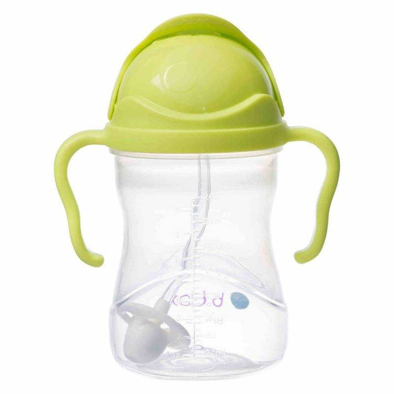 B.box bidon dla dzieci - kubek niekapek ze słomką 240 ml ananasowy