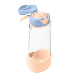 B.box Butelka na wodę - bidon z ustnikiem dla dziecka tritanowy 600 ml Feeling Peachy