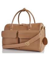 Torba dla mamy Loreto, naturalna skóra, PacaPod