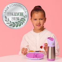 B.box Snackbox szczelny pojemnik na jedzenie i przekąski dla dzieci Sugar Plum